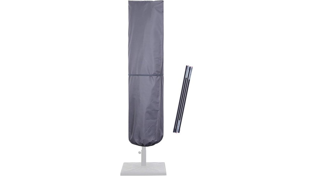 durable outdoor umbrella rod protection