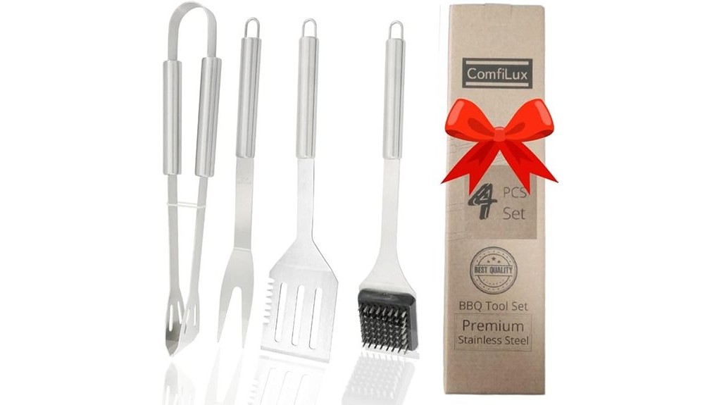durable stainless steel grilling kit