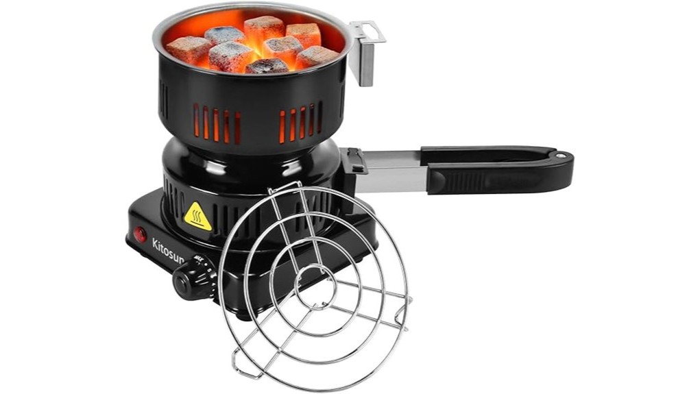 electric stove coconut charcoal starter