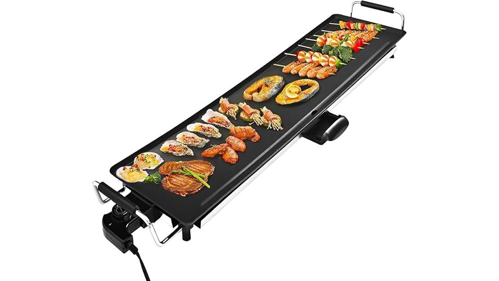 extra large electric teppanyaki grill