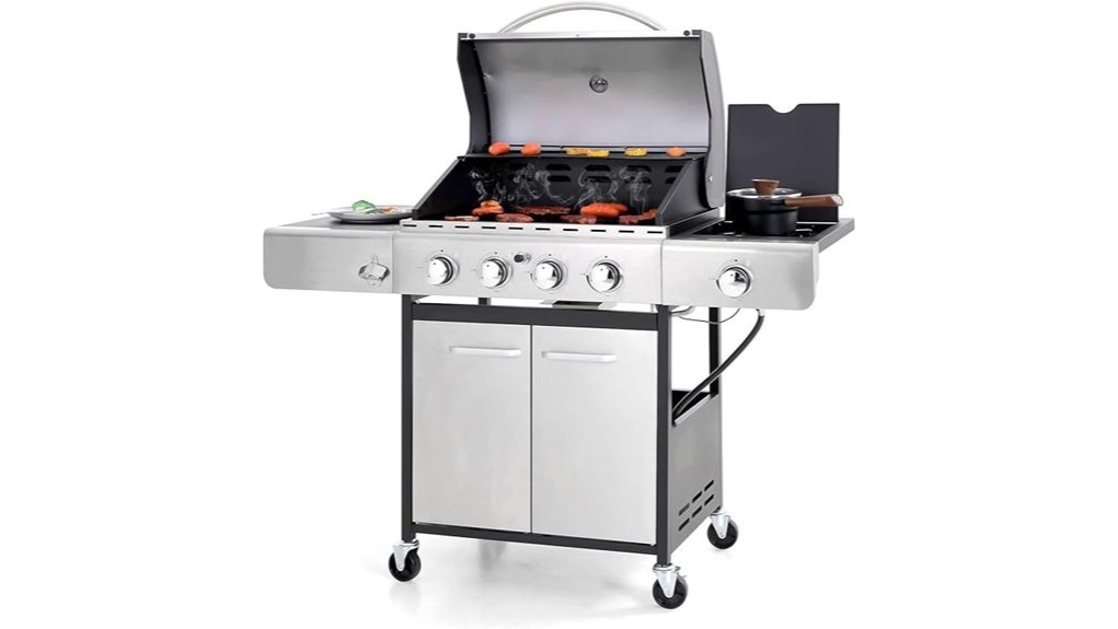 family sized propane grill review