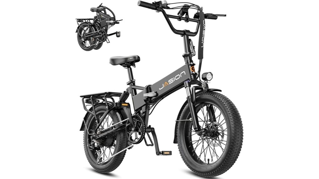 foldable 1200w fat bike review