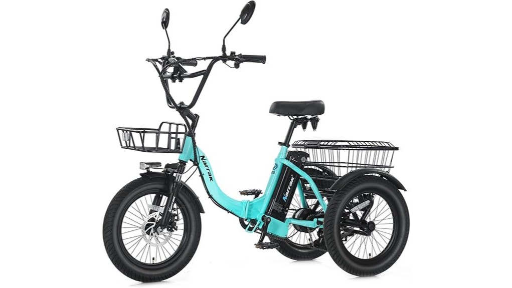 folding fat tire electric trike
