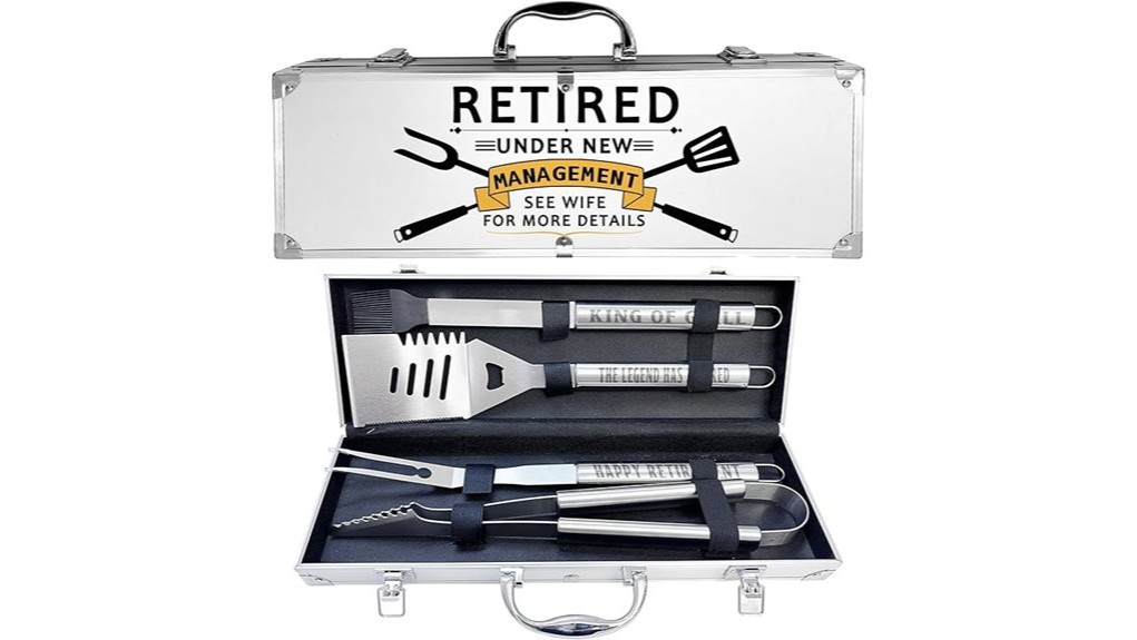 heavy duty grilling retirement gifts