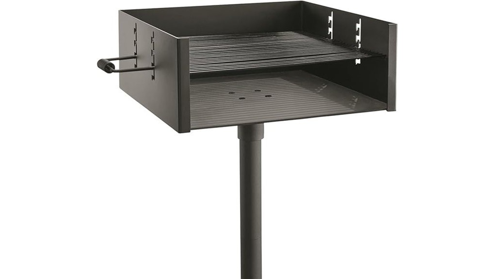 heavy duty park style charcoal