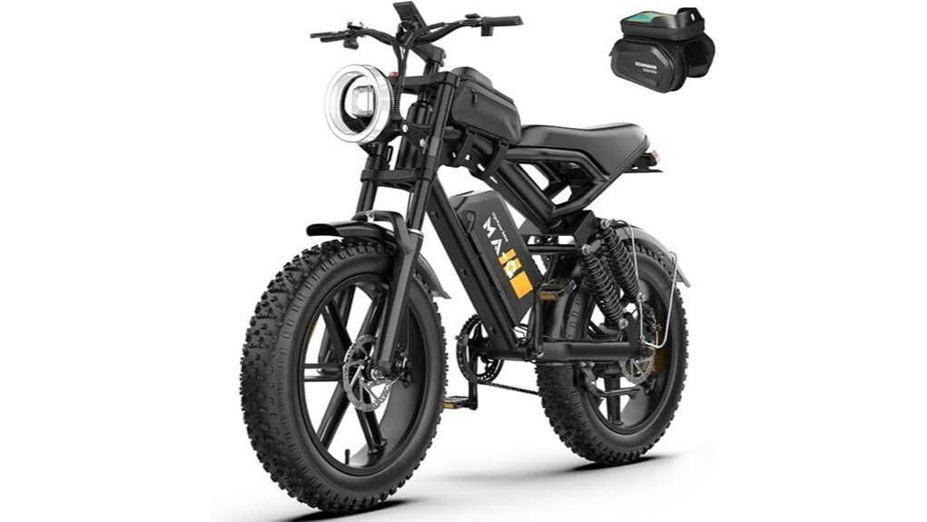 high power fat tire ebike