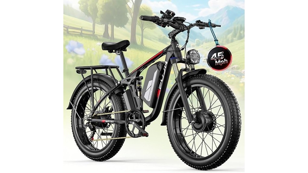 high powered dual motor e bike
