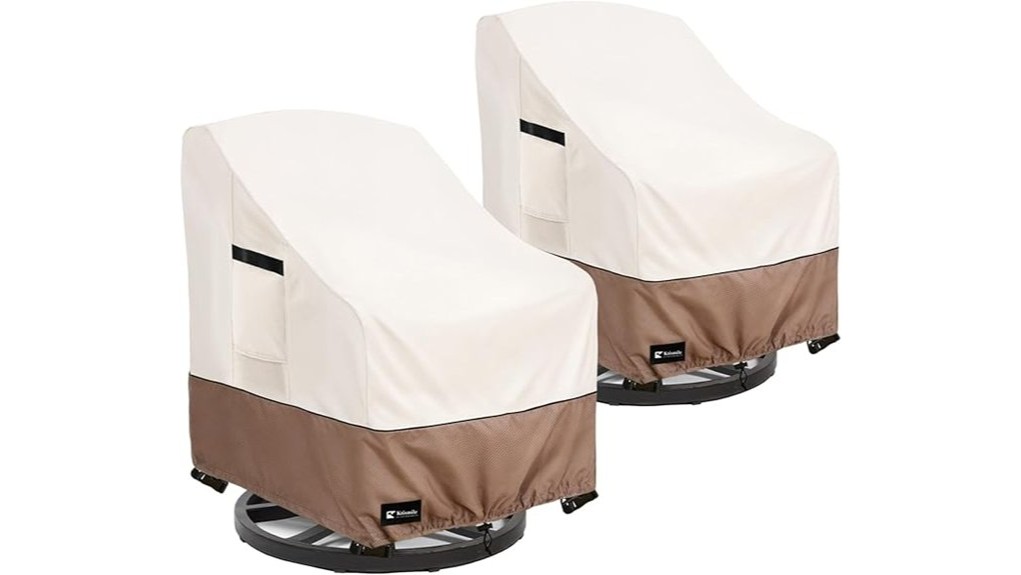 krismile outdoor swivel rocker covers