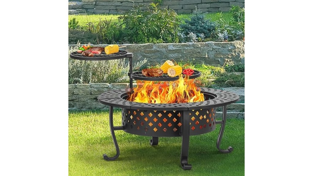 large multifunctional outdoor cooker