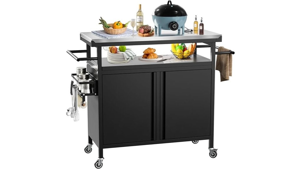 nessxa outdoor grill cart