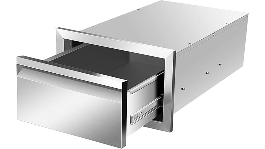 outdoor kitchen drawer dimensions