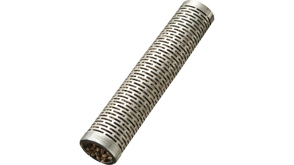 oval pellet tube smoker
