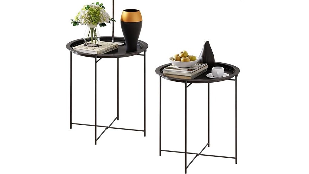 pair of end tables pair of end tables