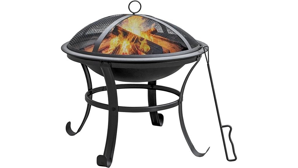 portable backyard firepit review