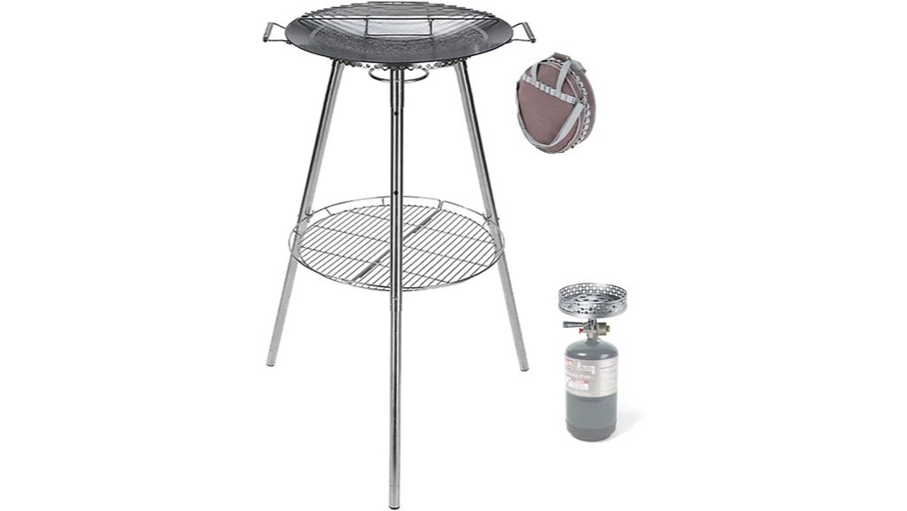 portable campfire cooking grill