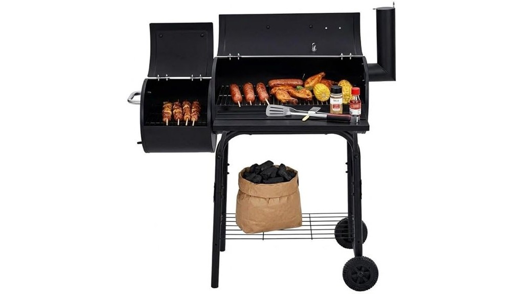 portable charcoal grill performance
