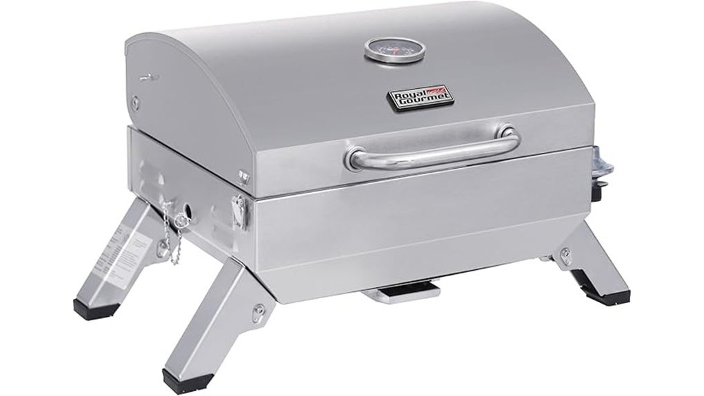 portable stainless steel grill