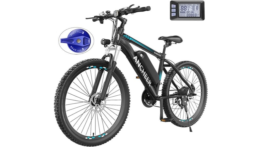 powerful 750w 26 e bike