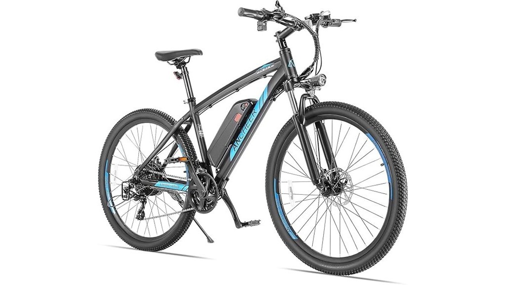 powerful 750w mountain e bike