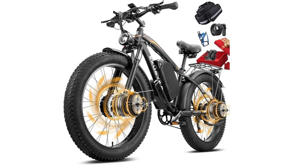 powerful dual 8000w e bike
