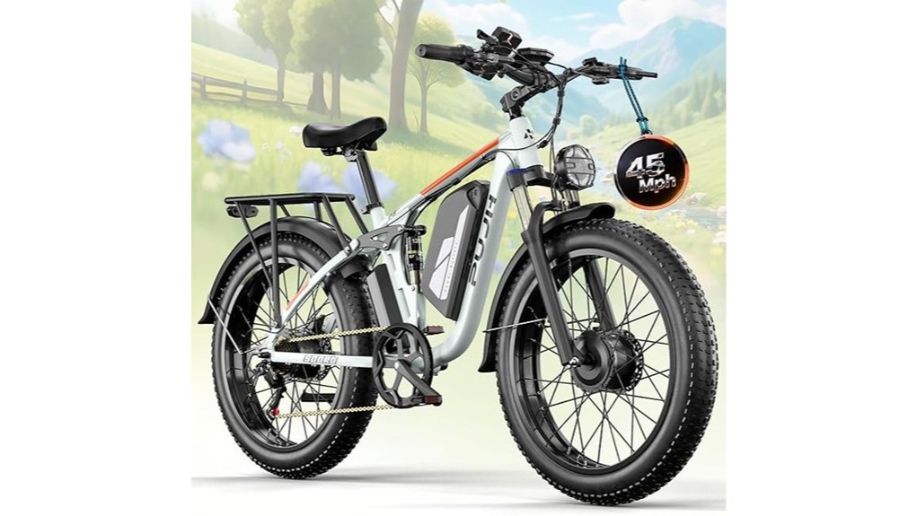powerful dual motor 6000w e bike