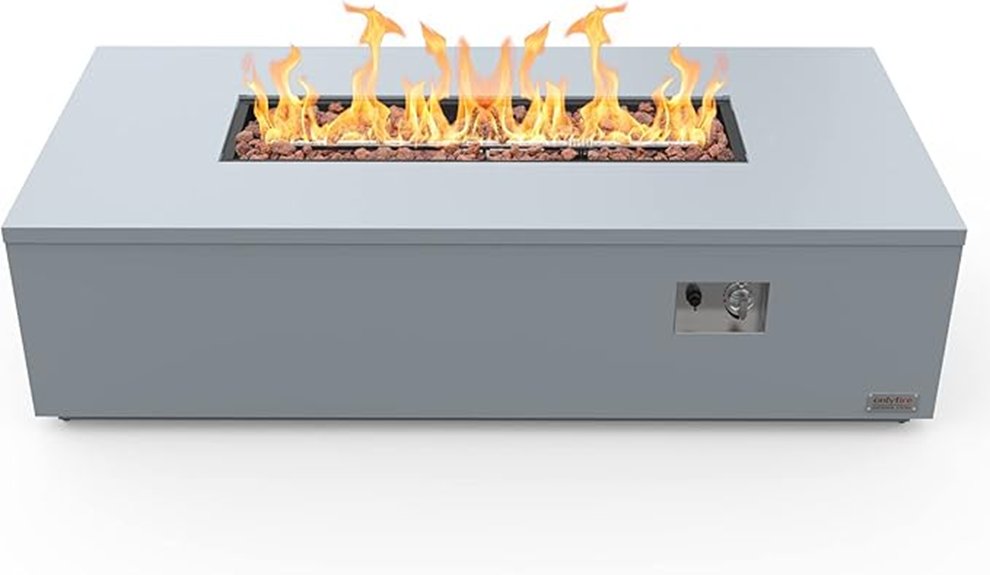 premium 60 inch outdoor firepit