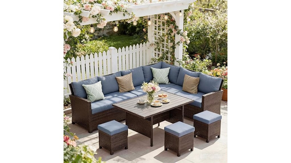 seven piece wisteria lane patio set