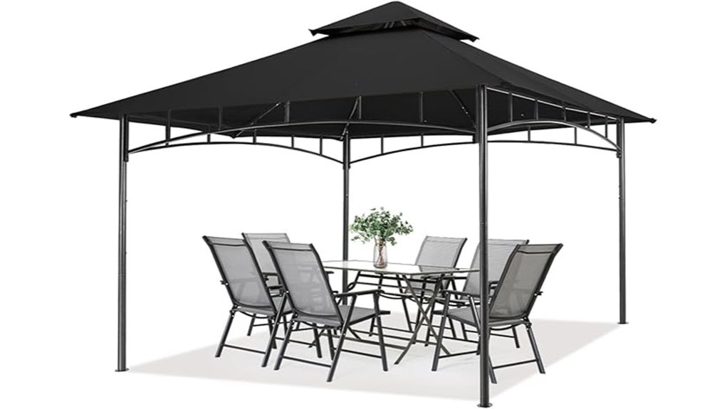 spacious durable outdoor gazebo