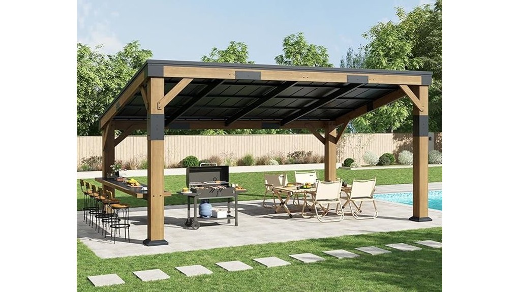 spacious spruce grill gazebo_review