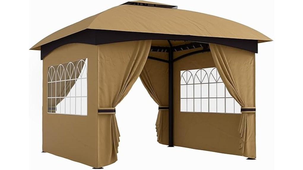 spacious sturdy sun protection gazebo spacious sturdy sun protection gazebo