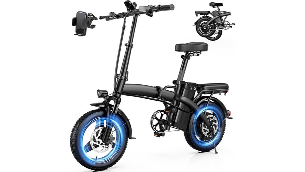 t5 folding electric adult bike