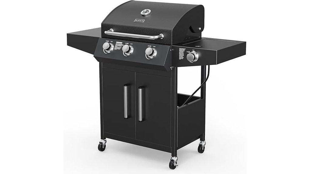 three burner propane bbq review
