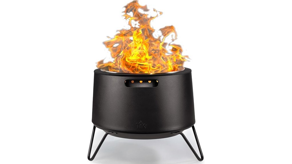 tiki 20 inch smokeless firepit