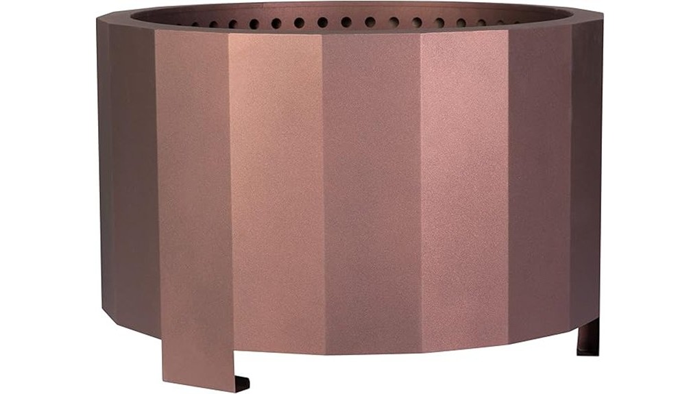 titus smokeless outdoor firepit