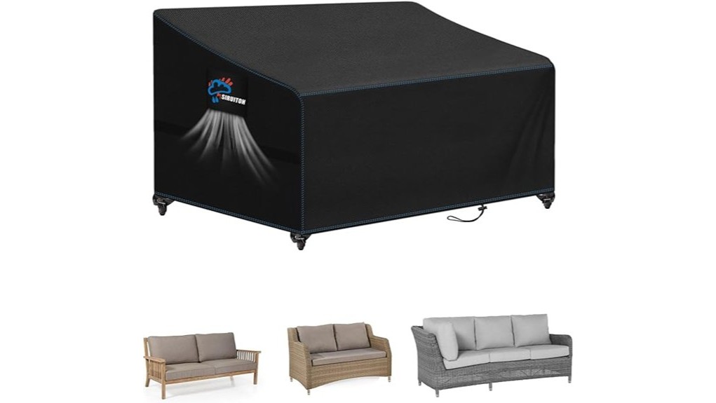 waterproof 2 seat loveseat cover