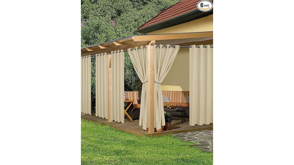waterproof patio curtain review waterproof patio curtain review