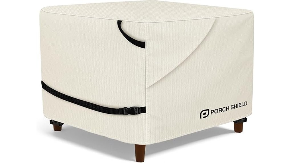 waterproof porch ottoman cover