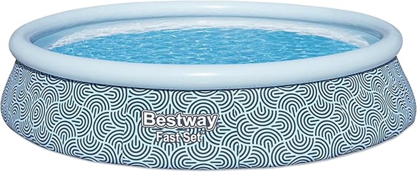 13 foot round inflatable pool