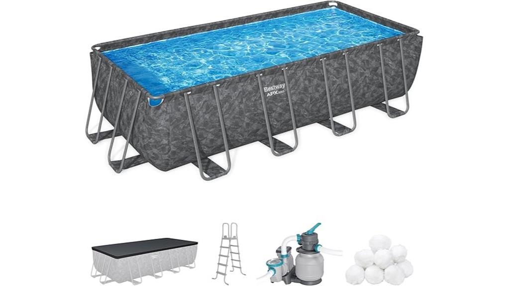 18 x 9 x 52 above ground pool