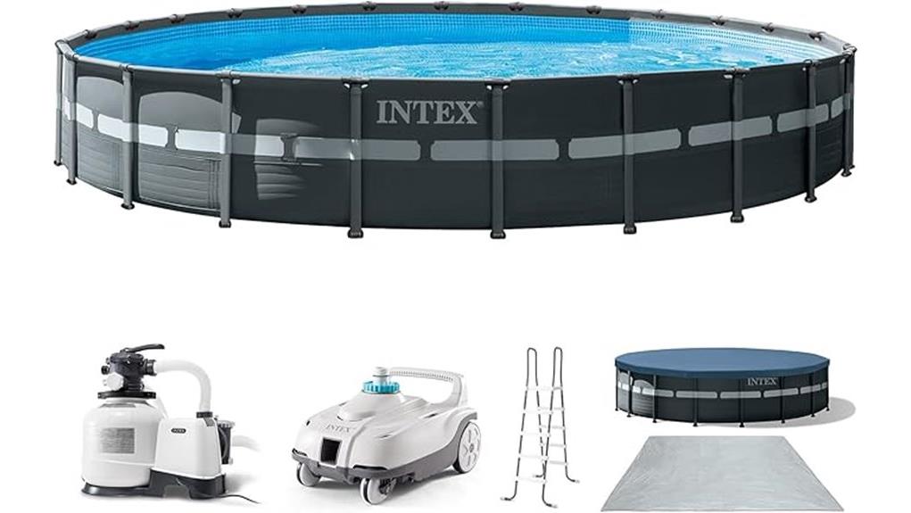 24ft x 52in aboveground pool