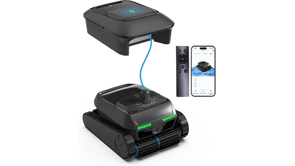 automatic robotic pool cleaner