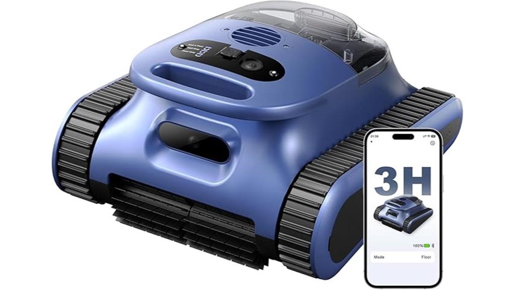 automatic robotic pool cleaner