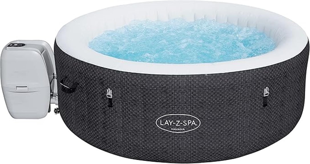 comfortable portable inflatable spa