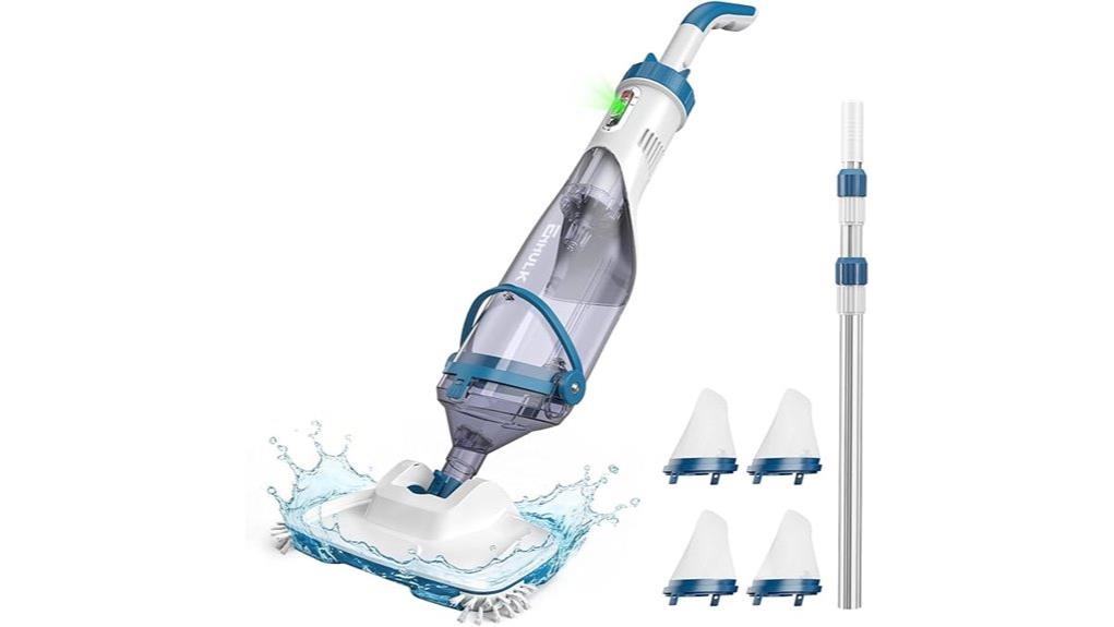 compact powerful pool cleaner
