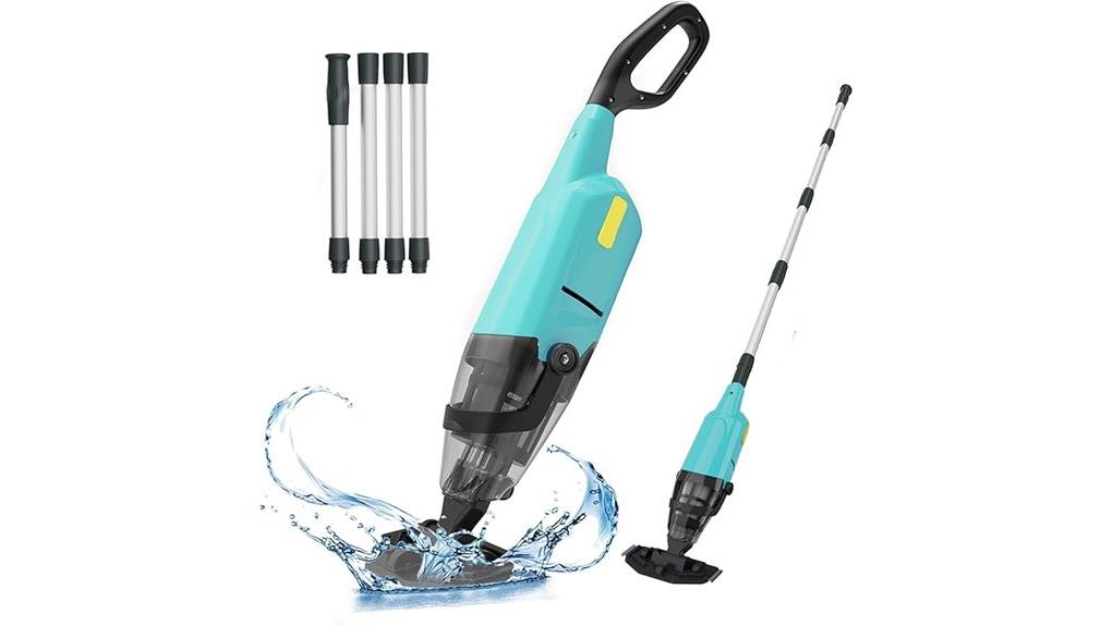 cordless handheld pool vacuum