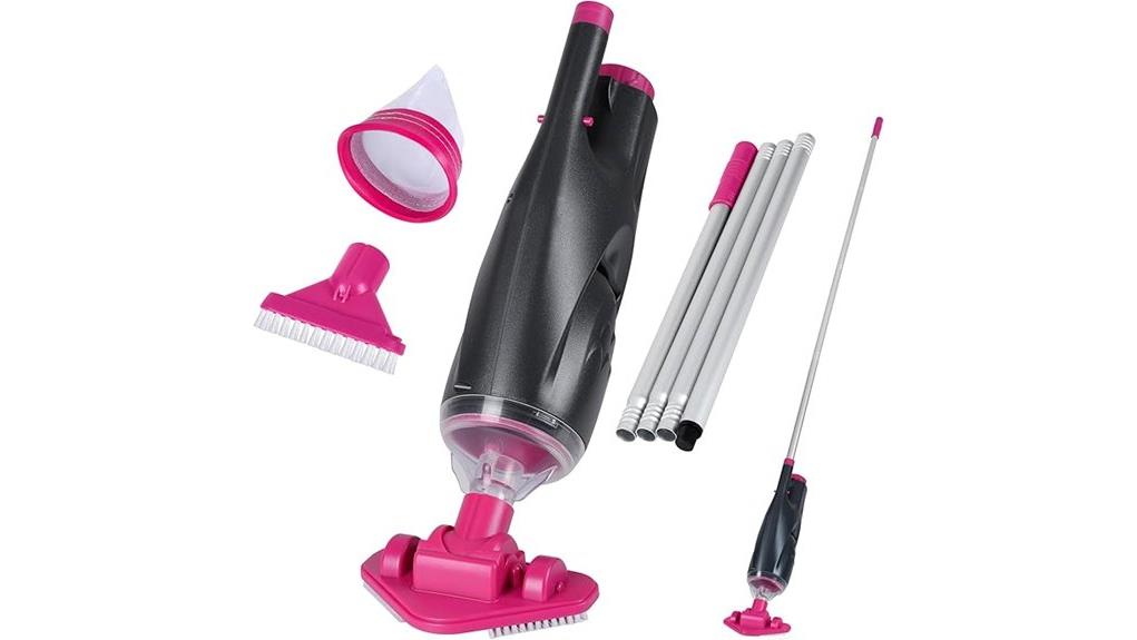 cordless portable spa vacuum
