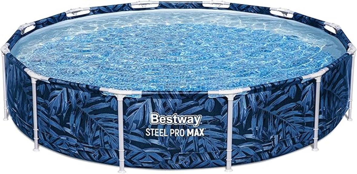 durable above ground family pool