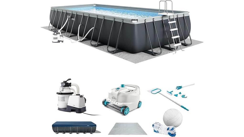 durable above ground pool kit