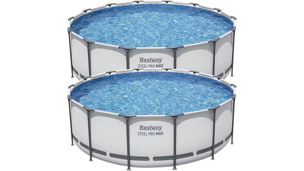 durable family sized backyard pool