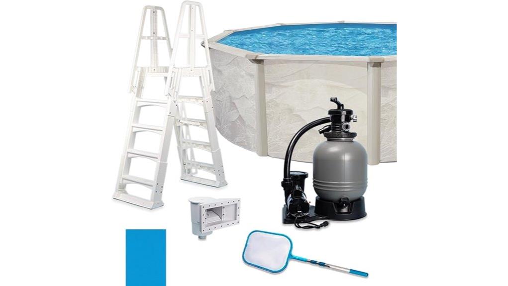 inexpensive 52 steel above ground pool